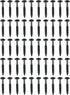 TAODAN 50PCS Nylon Rivet Press-on Blind Rivet 2 in/5.08 cm Vinyl Shutter Fastener