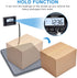 THINKSCALE Shipping Scale, 440 lbs/1 oz Digital Postal Scale with Hold/Tare/LCD Display, Battery & AC Adapter Included