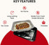 (6 Pack) Flameless Food Warmers Disposable Pads to Keep Food Warm Half Size Pan Warmers for Catering, Buffet, Parties