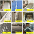 Super Waterproof Tape, 2" X 33', All Weather Metal Roof Butyl Rubber, UV-Resistant Leak Proof Aluminum Foil