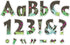 Barker Creek Letter Pop-Outs, 4" Prickles, Multicolor Designer Letters for Bulletin Boards and Displays