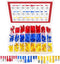 Hilitchi 360 Pcs Assorted Insulated Electrical Wire Terminals Crimp Connectors Spade Set