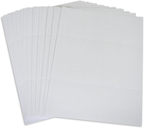 C-Line Small Name Tent Cards, White, Scored, 2 x 3.5-Inches, 160-Count
