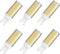 Welitesim 6pcs G9 LED Bulb 5W (50W Equivalent Halogen Replacement) 2700K Warm White,