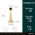 QOGRISUN Heavy Duty Solid Brass Door Stops, 3-1/4-inch Decorative Gold Wall Protector with Rubber Bumper Tip