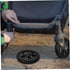 4pcs KICHOUSE Heavy Duty Replacement Rolling Cart Wheels for Grocery Trolley Utility Laundry Carts Compatible Smooth