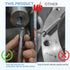 High Speed Steel Broken Tap Extractor Set - Broken Screw Extractor A B C (3 Optional Sets, 6 Pcs)