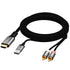 Veeloon HDMI ARC to 2 RCA Audio Extractor Converter Cable 3 FT for
