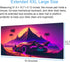 Pink Purple Neon Sunset Desk Mat Mousepad Punk Desk pad, Cool Futuristic Car Extended Large Gaming Mouse Pad Keyboard Pad, Fantasy Art Computer Mat office desktop decoration 31.5 x 15.7 inch by Cindasun
