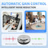 XTUGA Q3 360Voice Conference Speaker Bluetooth Microphone, Pickup Noise Reduction Gain Control for Meetings,Zoom,Home