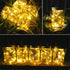 Solar Mason Jar Lights, 8 Pack 15 LED Waterproof Fairy Firefly Jar Lids String Lights (No Jars)