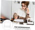Homoyoyo Transparent Acrylic Pen Holder Rack Sturdy Desktop Organizer for Pens Pencils Tools Stylish Display Stand