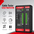 HT812A Network Cable Tester with RJ45 RJ11 Port, Ethernet Cable Tester, Ethernet Tester Tool Fast/Slow Gear, 60V Cable Telephone Line Continuity Test for CAT5/CAT5E/CAT6/CAT6A