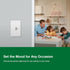 Dimmer Dimmable Dimmer 150W, Single-Pole/3-Way, AYCL-153P-LA, Lutron Ariadni/Toggler LED+ Light Switch for LED, Halogen