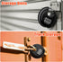 DELSWIN 4 Digit Combination Disc Padlock with Hardened Steel Shackle for Sheds, Storage Units, School Gym Lockers