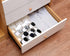 Honeycomb Drawer Organizer and Divider, 32 Pieces for Underwear, Socks, Ties, Office Supplies (White)