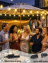 50 25+1 ST38 Dimmable Bulbs, Svater Outdoor String Lights, FT Patio String Lights with LED Shatterproof Waterproof
