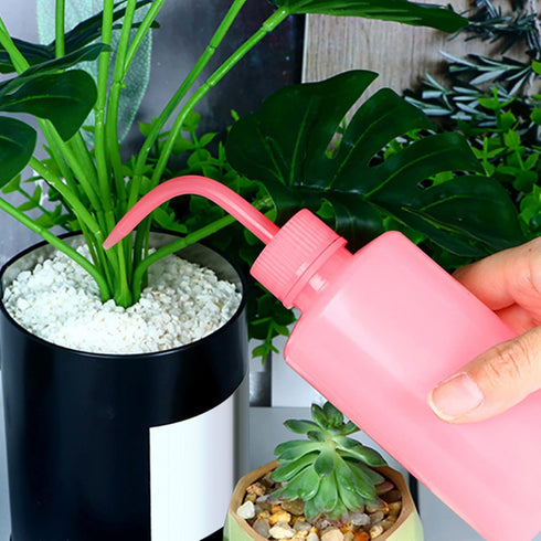 Wash Bottles - 2pcs 250ml Economy Plastic Safety Wash Bottle, Medical Label Green Soap Cleaning Bottle (Pink)