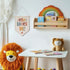 XFN 2 PCs Inspirational Bible Verse Boho Toddler Baby Room Nursery Wall Decor Christian Gifts for Boys Girls Kids Wall