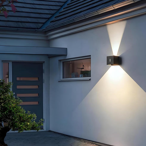 G9 1-Pack, Bulb Modern Wall Sconces Outdoor Waterproof Up and Down Adjustable Wall Light Fixtures Replaceable Black