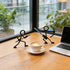 Nwsrayu 2 Set 3D-Printed Pcs Matchstick Pen Holder,Cute Chibi-Style Desk Organizer,Bookshelf Deco, Suitable for Office