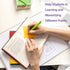 HappyHapi 36-Pads Sticky Notes, 3x3 in, 80 Sheets/Pad, 8 Bright Colors, Bulk Vibrant Sticky Notes, 2880 Sheets Total