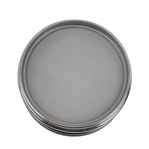 400 Mesh Lab Sieves, 4" Diameter, 304 Stainless Steel Wire Cloth Test Sieve for Industrial Laboratory