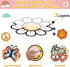 Classroom Bulletin Board Decoration Set with Welcome Banner for Boho Hippie Groovy Theme, Kindergarten to Middle School