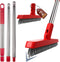 ITTAHO 2 Pack Grout Brush with Long Handle, Swivel Cleaning Grout Line