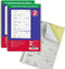 DeBiao Money and Rent Receipt Book 2-Part Carbonless 7-5/8" x 11" Spiral Bound