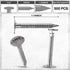 500 Pcs Aluminum Siding Nails, Roofing Siding Nails for Fastening Felt, Wood Decking, Insulation Board (1-1/4 Inch)
