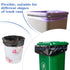 Piriuuo 4 13 30 Pcs Trash Can Bands Trash Bag Holder Garbage Bag Holder Trash Can Rubber Bands for to Gallon Garbage