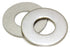 Bolt Dropper 100 Pack Stainless Steel Flat Washers - 3/8" ID x 7/8" OD, Heavy-Duty 304 Stainless