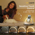 6 1 Setting Dimmable Vivilumens Birthday Gifts for Women in Bedside Lamps with Wireless Charger Bluetooth Speaker White