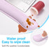 Dapesuom Keyboard Wrist Rest Set - Cute PU Wrist Pad for Computer Keyboard and Mouse Pad, Queen Pink