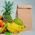 60g 3# 100pcs Packaging SOLUSTRE Kraft Paper Bread Bags Small Size Thin Portable Bakery Treat Bags for Household Cookie