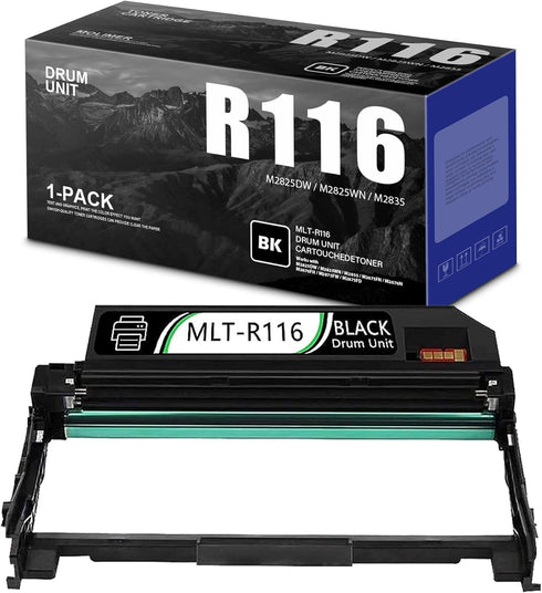 R116 Drum Unit Replacement for Samsung MLT-R116 Imaging Unit - 1-Pack Only Drum for M2625 M2835 M2875FW Printers