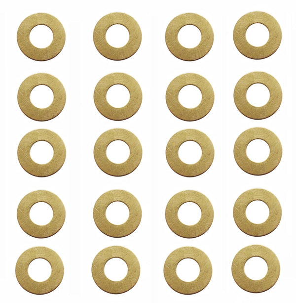 20 pcs EDC Pocket Knife Brass Washer Gasket for Cold Steel 26 SP, Pivot Pin Washers Replacement
