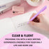 Fulmoon 50 Pcs Cute Back to School Ballpoint Pens Bulk, Comfortable Writing Pens in Medium Point 1.0 mm for Teacher