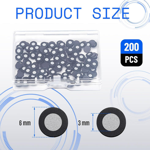 200 3D 3D 3.0 mm 6 mm) Kingdder Pcs Magnetic Tracking Dot for Scanner Scanning Reference Point Marker Diffuse