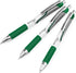 Zebra Classic Z-Grip Flight Ballpoint Pens - Pack of 3 - 1.2mm - Green