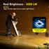 MechaniLite 3000LM 5200mAh Under Hood Work Light Bar, LED Magnetic Light Bar with Hooks, Cordless Rechargeable Hood