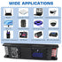 PZETCEIR 24V 150W 6.5A 100-250V 24V Bulbs, LED Driver Slim LED Power Supply, AC to DC Adapter, Constant Voltage