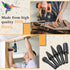 1/4'' DIY Drill Bit Set - 5-PCS/Set, Ergonomic Design & Chrome Vanadium Carpentry Tools