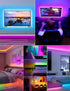 16.4 45-85 inch Daymeet Led Lights for TV, FT Smart LED TV Backlights for USB TV Behind Lighting Color Changing RGB TV