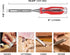 HAUTMEC 1/2" High Impact Wood Chisel - Drop-Forged CRV Steel, Beveled Edge Blade for Woodworking