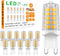 BAOMING G9 LED Bulb 4W, 40 Watt T4 G9 Base Halogen Equivalent,