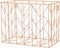 Y YOMA 1 Pack Rose Gold Hanging File Folder Organizer, Letter Size Metal File Kit for Desk Home Office Classroom