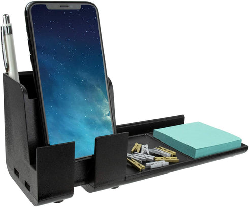 Bostitch Office Konnect Desk Organizer Base - Charging Station & USB Phone Stand for Cell Phones & Tablets