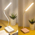 Cordless Desk Table Lamp, Rechargeable Battery 2200mAh, Touch 3 LED Modes, Dimmable Gooseneck Lamp for Kids Bedroom